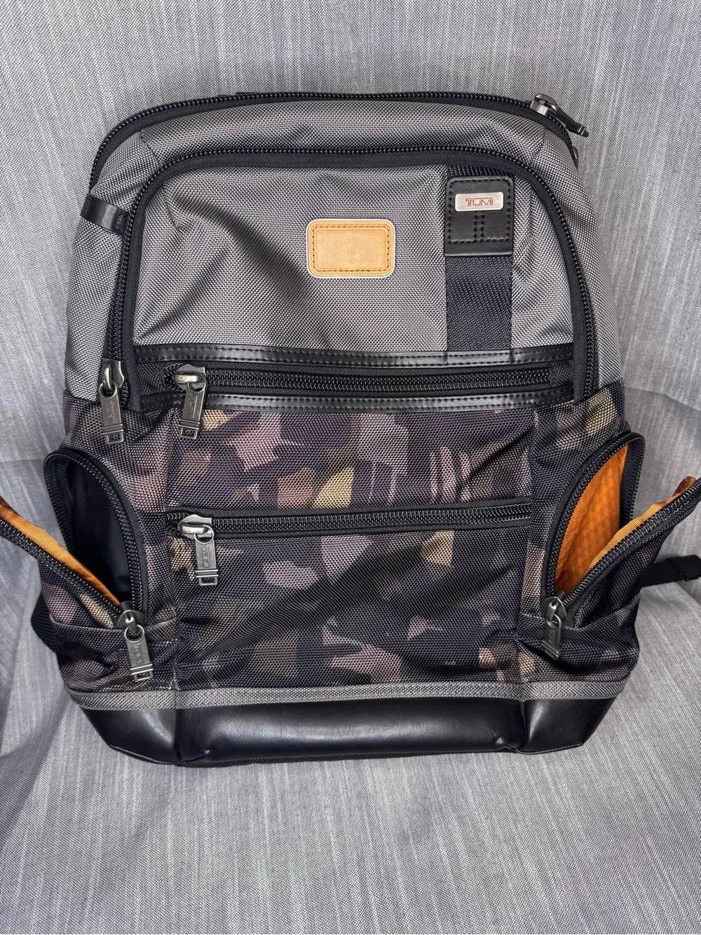 Tumi Alpha Bravo Knox Backpack - Gray/Camouflage